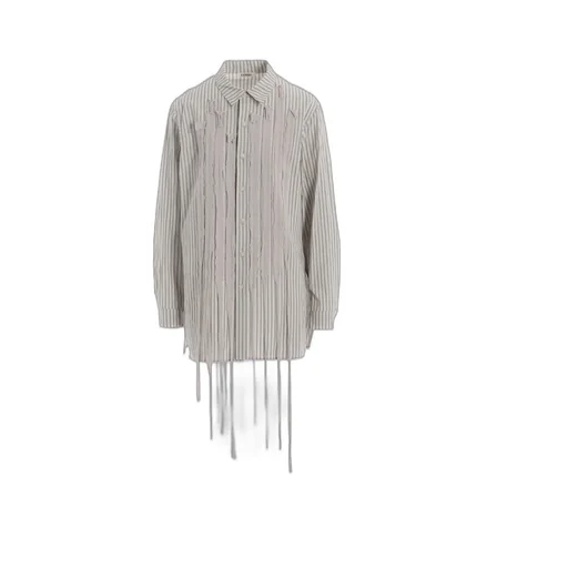 Stripe Shirt With Tape A