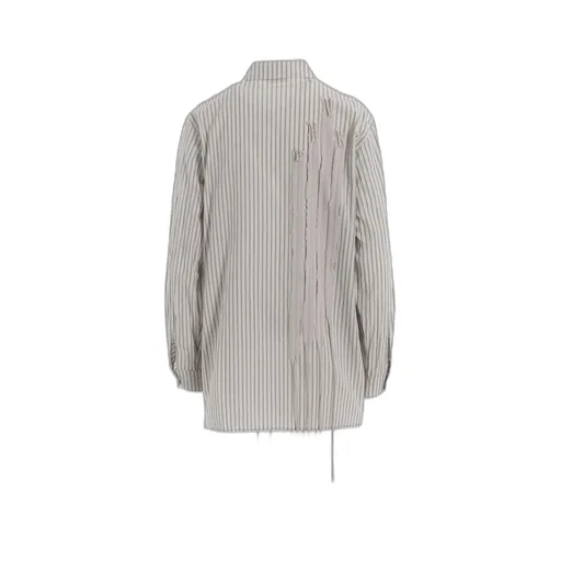 Stripe Shirt With Tape A