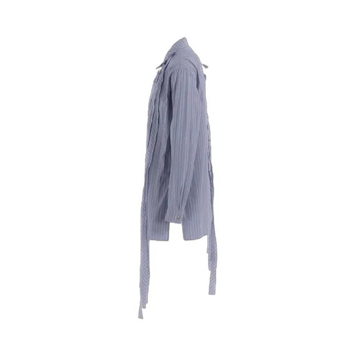 Stripe Shirt With Tape B