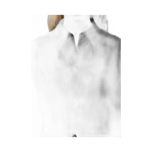 Light Poplin Neck Tuck Shirt
