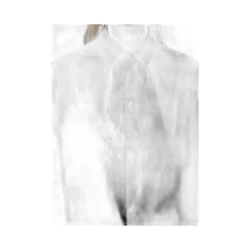 Light Poplin Neck Tuck Shirt