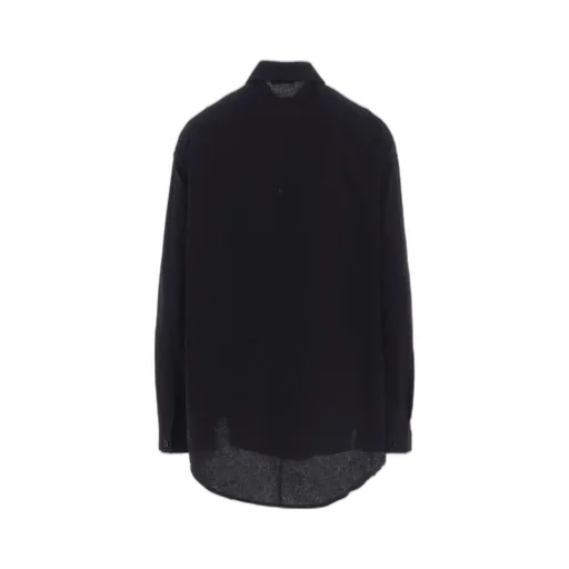 Light Poplin Neck Tuck Shirt