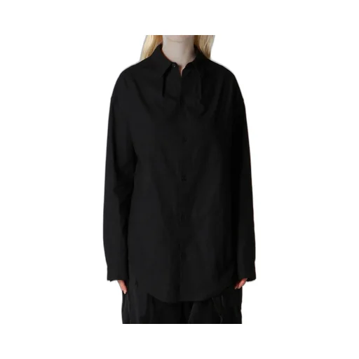 Light Poplin Neck Tuck Shirt