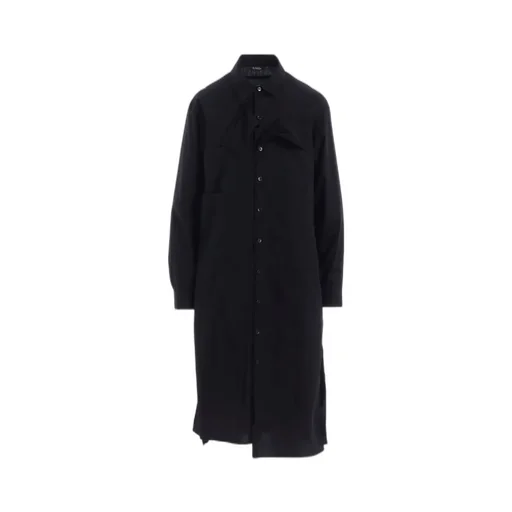 100/2 Broad Cotton Layered Long Shirt