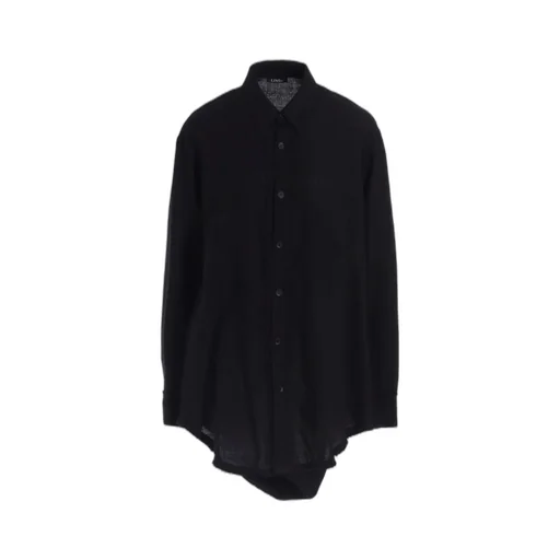 Wool Viyella Hem Puff Shirt