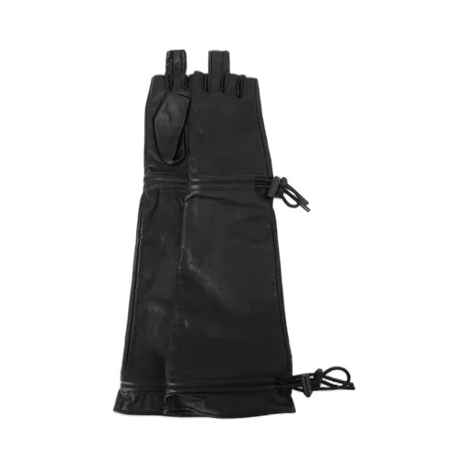 Oil Shrink Gathered Code Glove