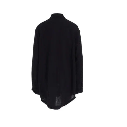 Wool Viyella Hem Puff Shirt