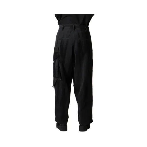 Faint Printed Corduroy Tab Pants