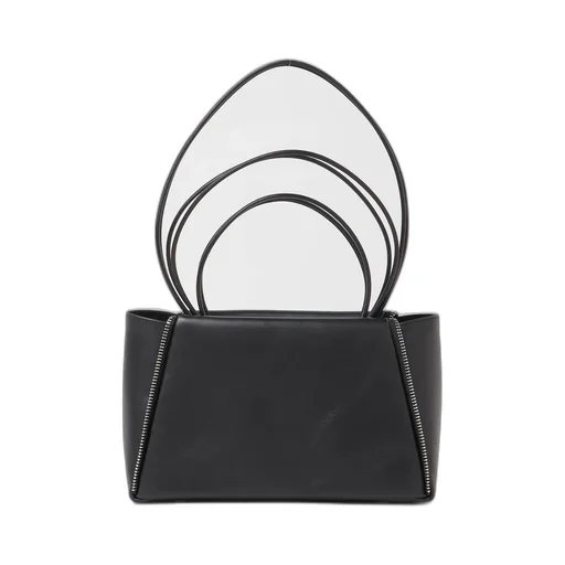 Chrome Steer Three Handles Square Bag