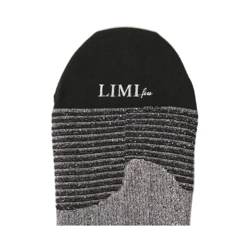 Silver Rib Random Stripe Socks