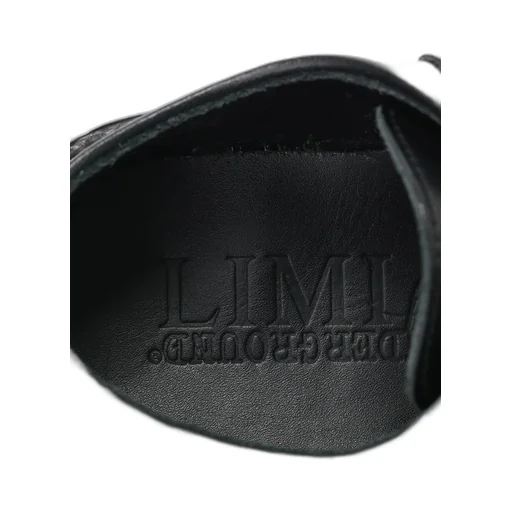 Limi Feu×Underground　Black Leather Shoes With Metal Plates
