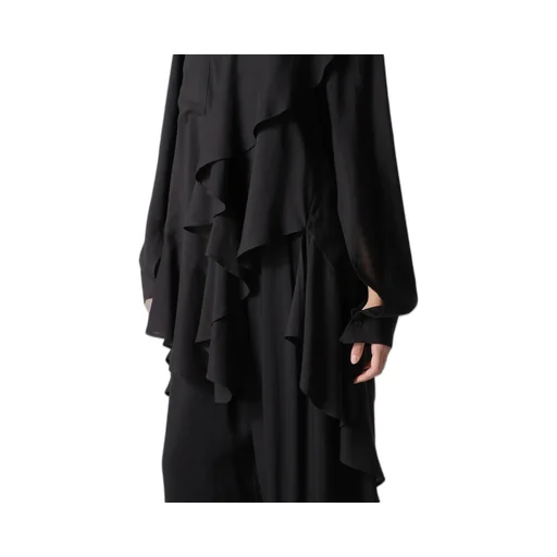 Soft Lawn Frill Blouse