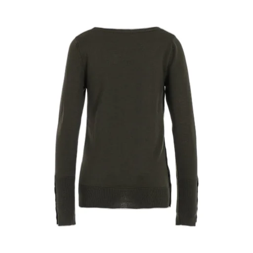 Standard Soft Wool Woshable Plain Stitch Side Sweater
