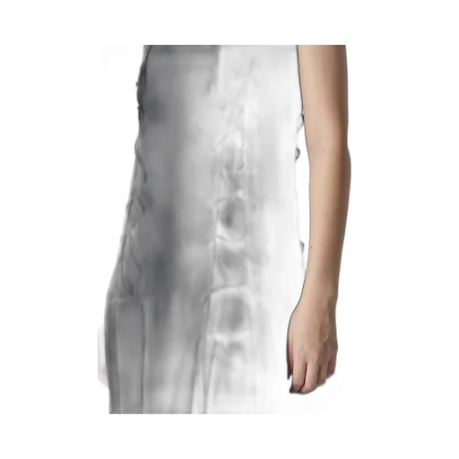 Wool Gabardine Lace-Up Dress