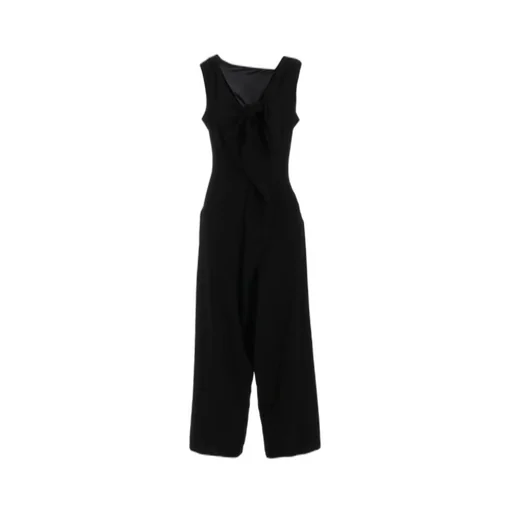 Hard Twist Gabardine Front Ribbon Overalls