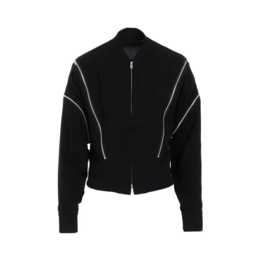 Hard Twist Gabardine Zip Blouson