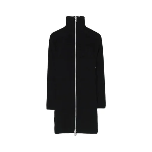 Soft Wool Turtleneck Pullover Dress With Fastener