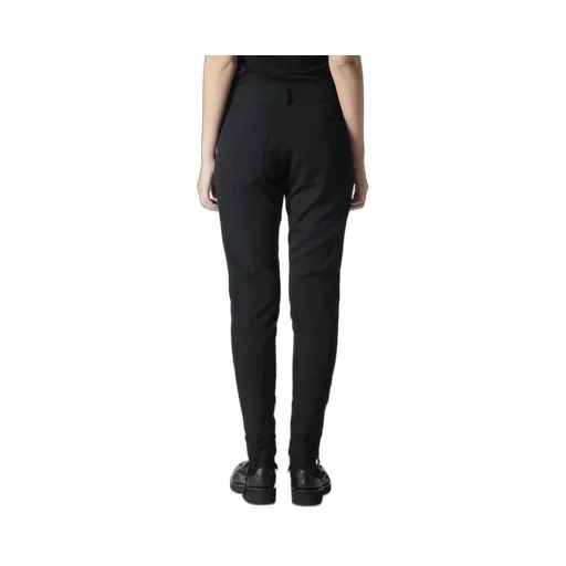 Wool Gabardine Lace-Up Pants