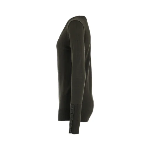 Standard Soft Wool Woshable Plain Stitch Side Sweater