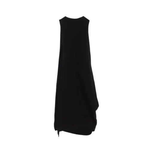 Double Satin Draping Dress
