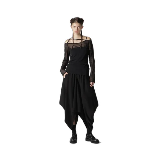 Double Satin Box Pants