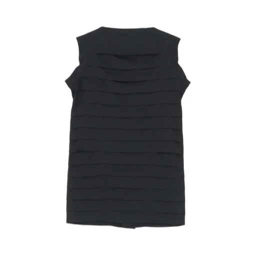 Dress With Horizontal Pleats