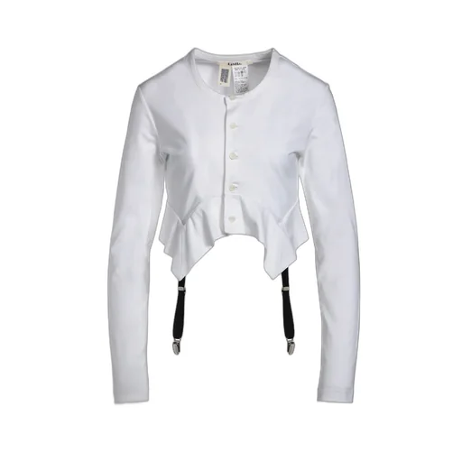 Single Jersey Cardigan With Suspenders