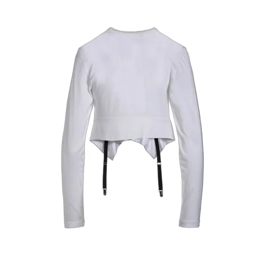 Single Jersey Cardigan With Suspenders