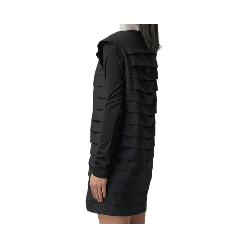 Dress With Horizontal Pleats