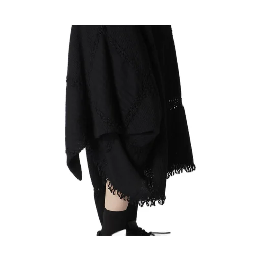 Block Jacquard Thorn Skirt