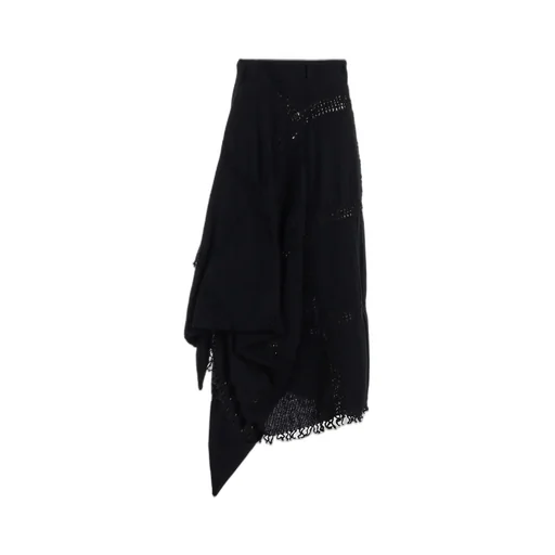 Block Jacquard Thorn Skirt