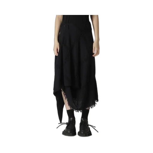Block Jacquard Thorn Skirt