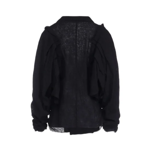 Gauze Layered Sleeve Jacket