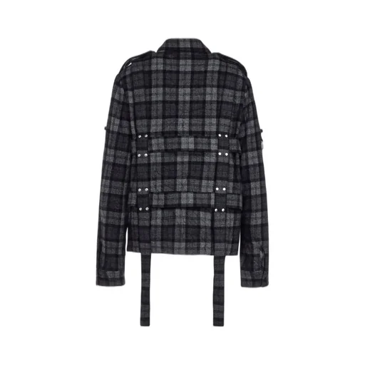 Plaid Flannel Harness Jacket