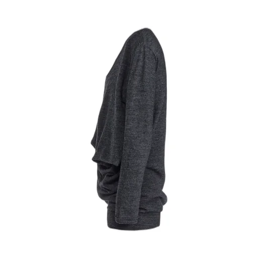 Wool Shrink Single Jersey Front Design T-Shirt