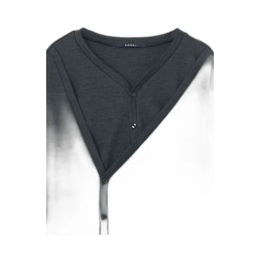 Wool Layered Long Cardigan