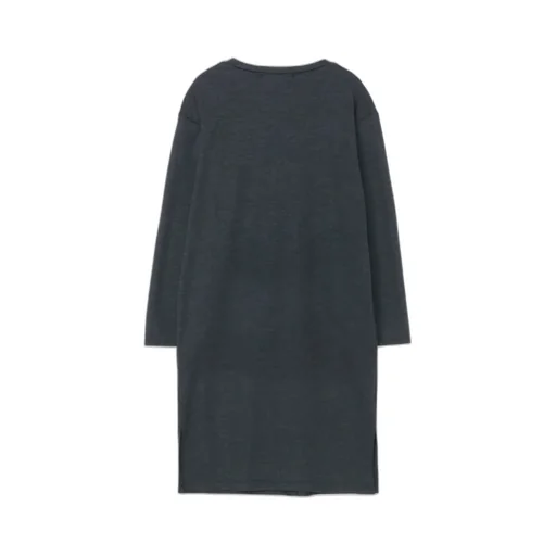 Wool Layered Long Cardigan