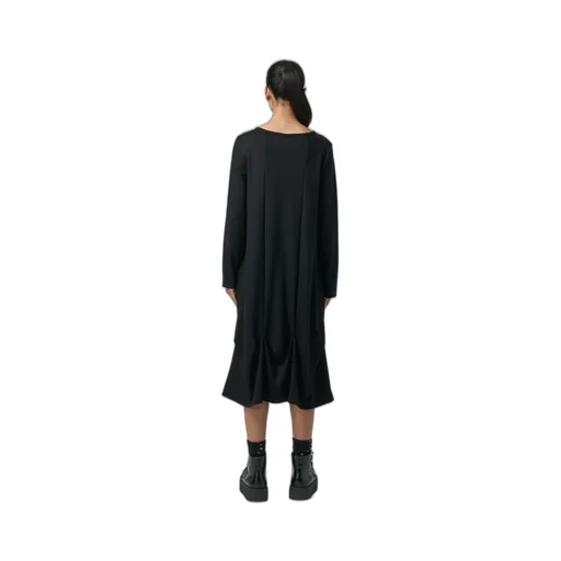 Soft Wool Dress With Darts