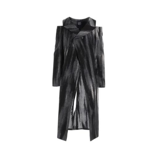 Discharge Pt Denim Open Shoulder Dress