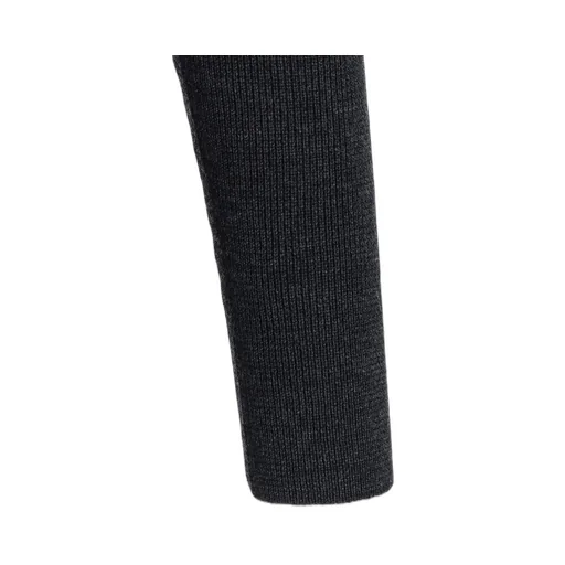 Standard Wool Woshable Plain Stitch Side Tuetle Long Turtle Knitwear