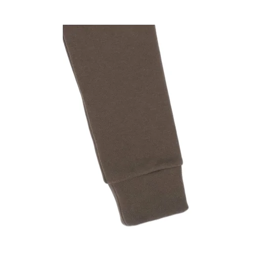 Tight Fleece Lining Pullover With Design Sleeve