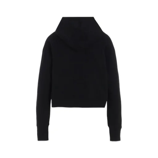 Short Fleece Lining Zip Sleeve Hoodie