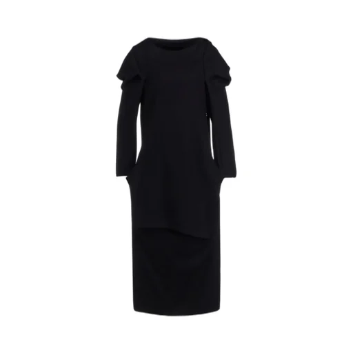 Milling Serge Tucked Slv Dress