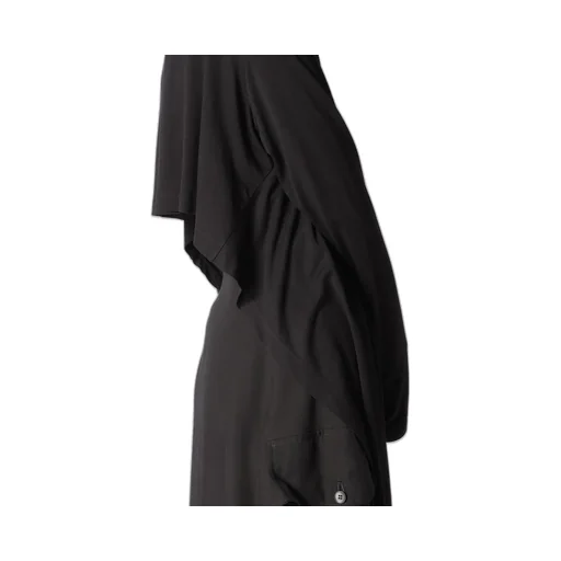 Rayon Jersey Hem Drape Cardigan