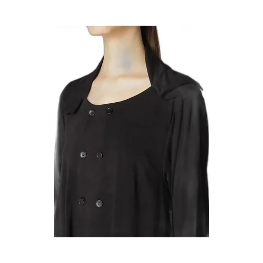 Rayon Jersey Hem Drape Cardigan