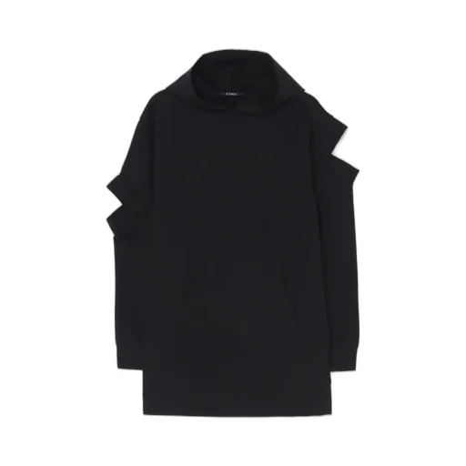Design Sleeve Pullover Dress With Wool Lining