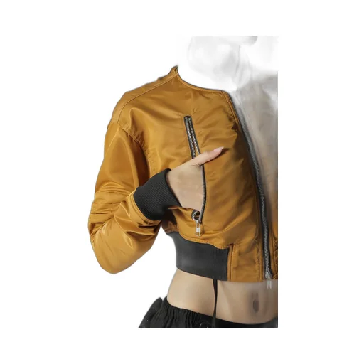 Nylon Twill Short Blouson