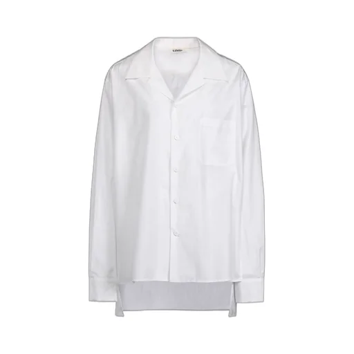 100/2 Broad Cotton Open Collar Shirt
