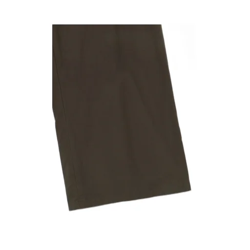 High Density Cotton Pleated Wide Leg Pants