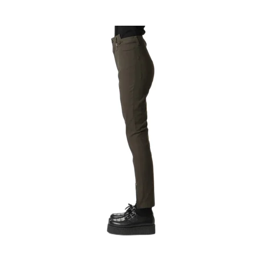 Slim Fit Pants With Leg Zippers